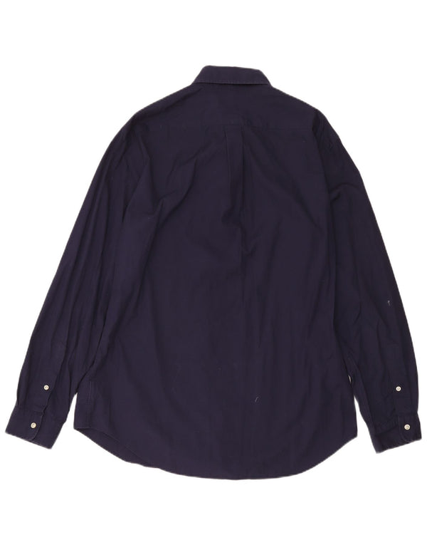 Camisa Polo Ralph Lauren para hombre grande azul marino algodón