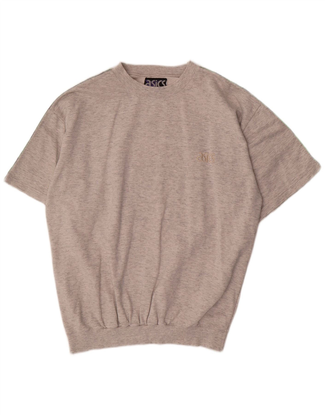 ASICS Camiseta gráfica para hombre Top XL Gris