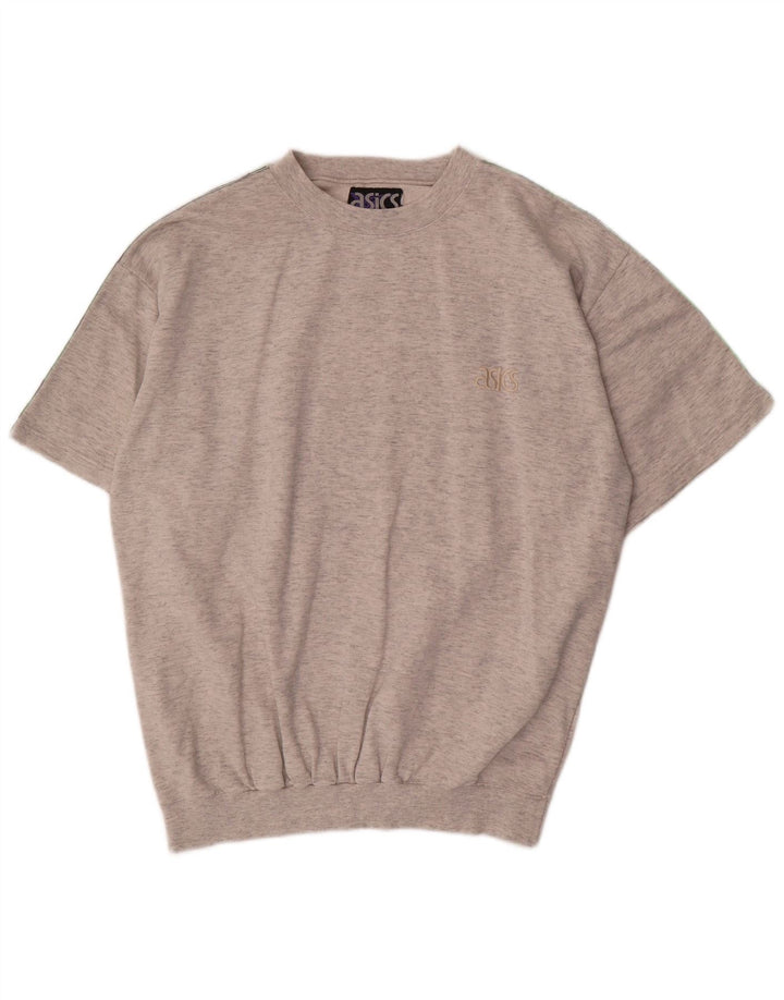 ASICS Camiseta gráfica para hombre Top XL Gris