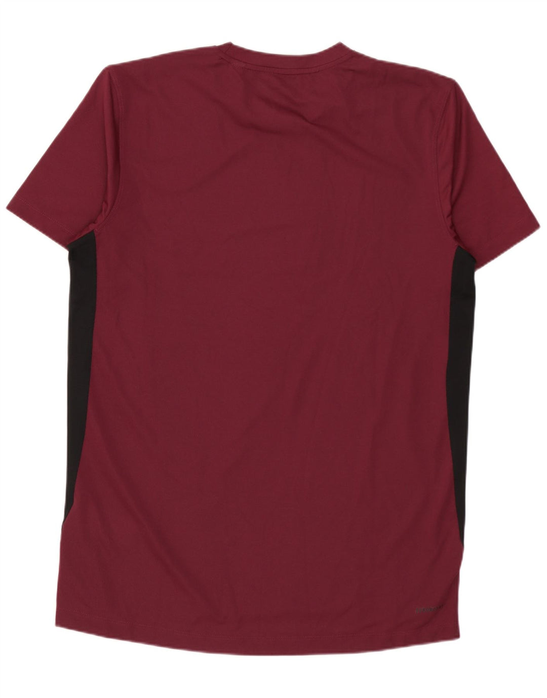 Adidas Hombre Camiseta Top Medium Borgoña Colorblock Poliéster
