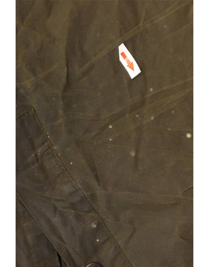 Barbour Chaqueta de algodón encerado para hombre UK 46 3XL Algodón caqui