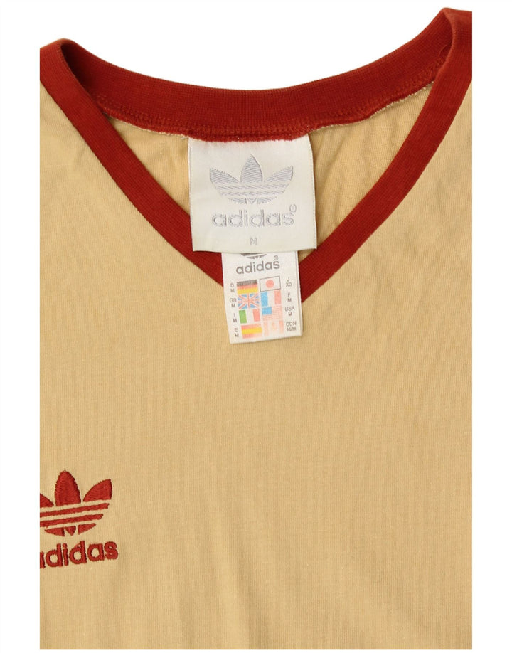 ADIDAS Camiseta para mujer Top UK 14 Medio Amarillo