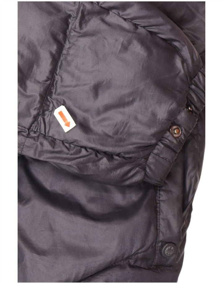 Massimo Dutti Chaqueta Acolchada Hombre UK 36 Small Azul Marino Poliéster