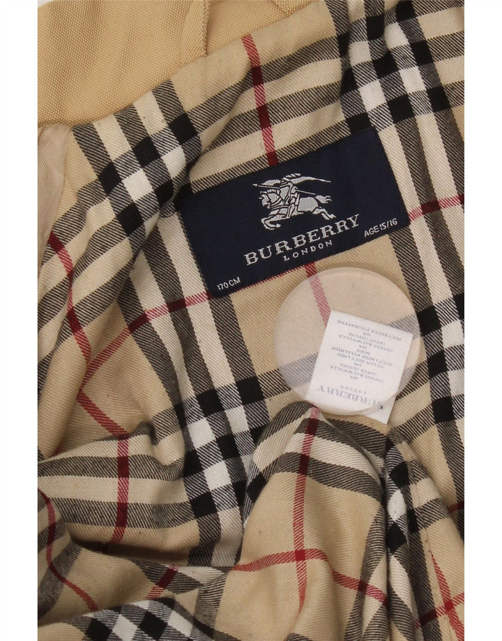 Burberry Chaqueta cortavientos para niño 15-16 años Algodón beige
