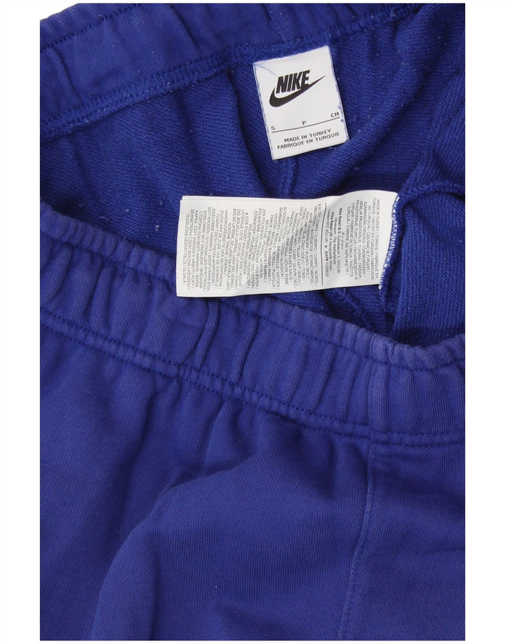 NIKE Shorts deportivos con gráficos para hombre, algodón azul pequeño
