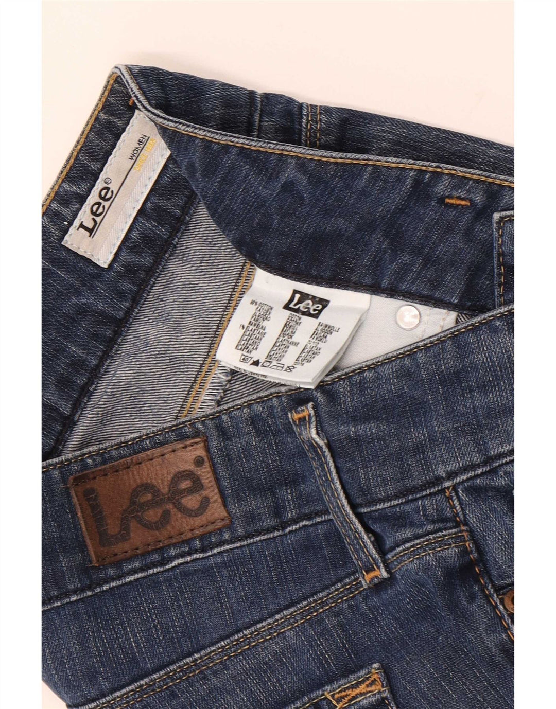 Lee Jeans Coral Bootcut para Mujer W27 L33 Algodón Azul