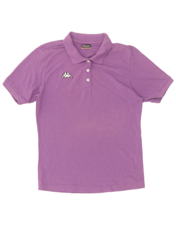 Kappa Polo Mujer UK 20 2XL Algodón Púrpura