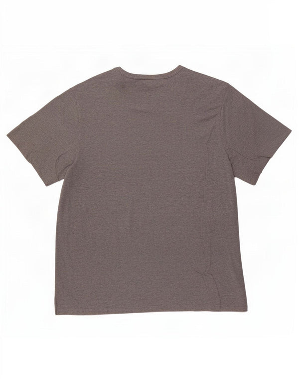 Hugo Boss Camiseta para hombre Top 2XL Algodón moteado gris
