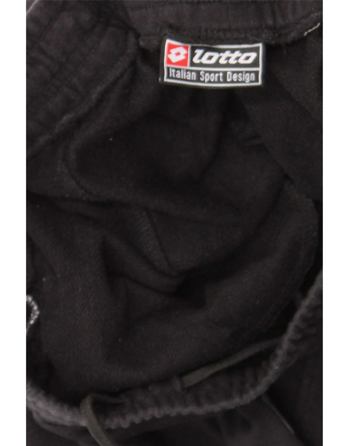 Pantalones De Chándal Lotto Hombre Negro Mediano