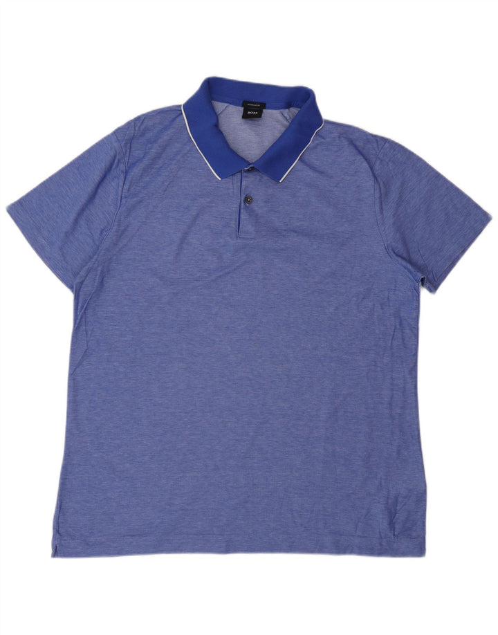 Polo HUGO BOSS Hombre XL Algodón Azul