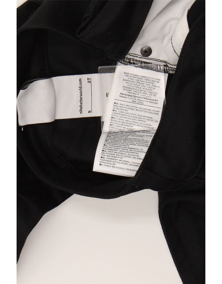 Vaqueros pitillo para mujer Nike W27 L32 Algodón negro