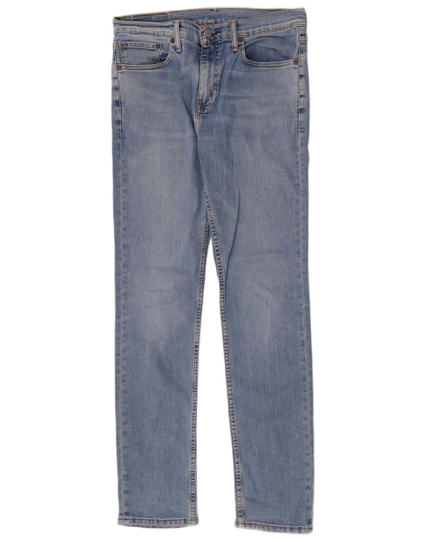 Levi's Hombre 511 Slim Jeans W32 L34 Algodón Azul