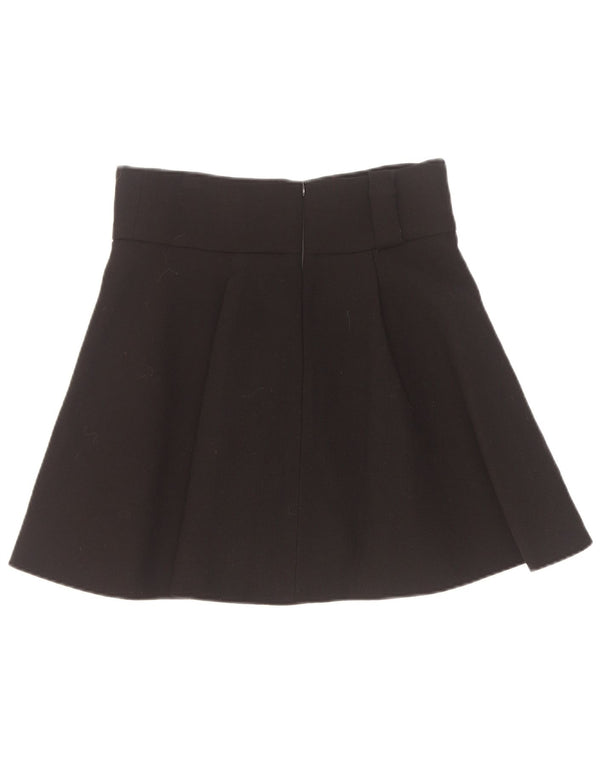 Fausto Puglisi Minifalda Plisada Mujer W29 Mediano Negro