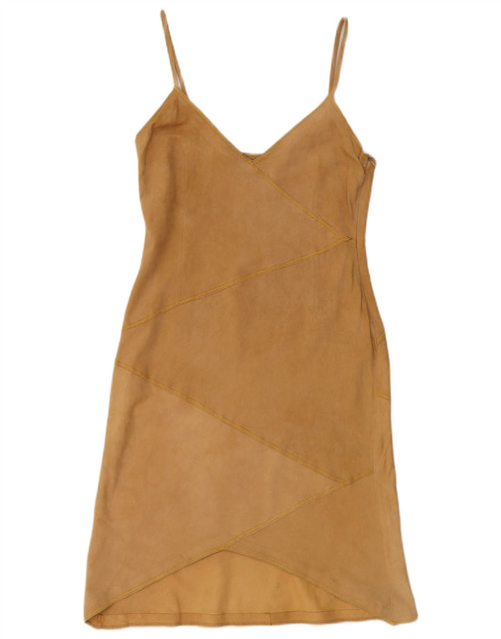 Vestido lencero de ante para mujer Evolution IT 42 Beige medio