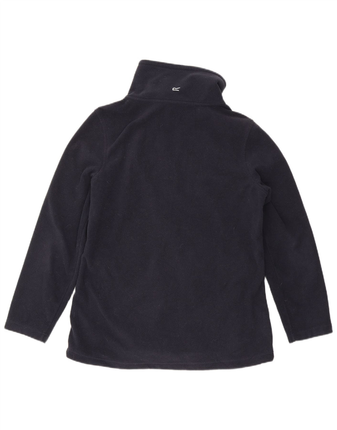 REGATTA Womens Fleece Jacket UK 16 Large  Navy Blue