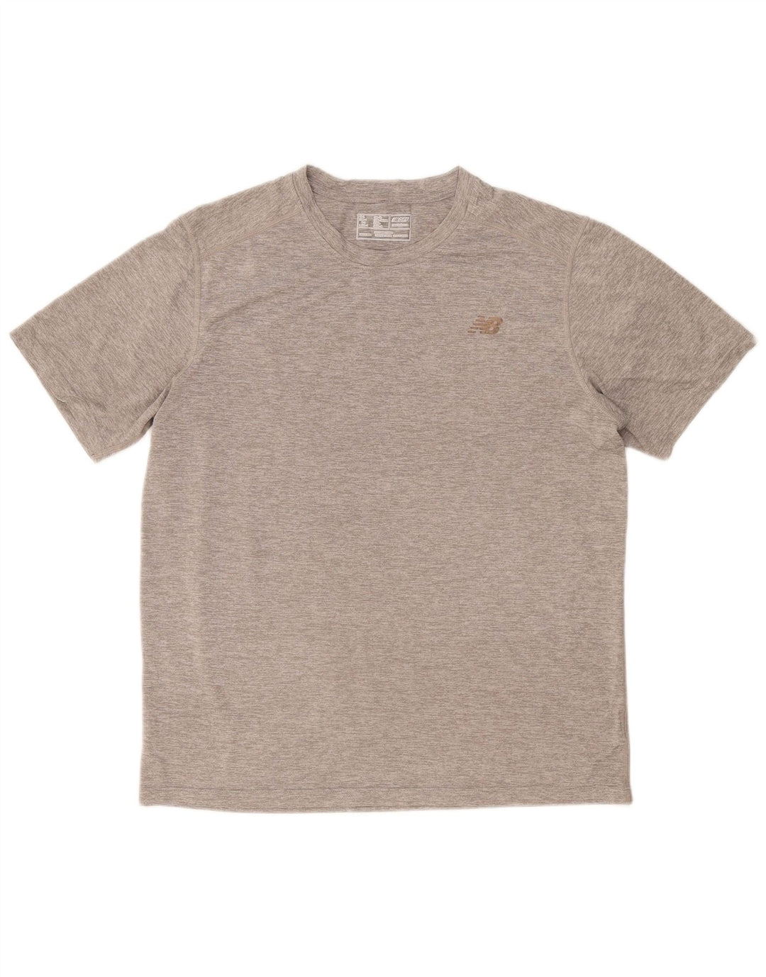 New Balance - Camiseta para hombre, talla grande, color gris moteado