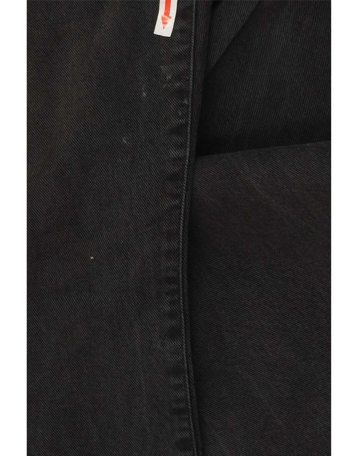 Armani Jeans Hombre Recto W34 L32 Algodón Negro