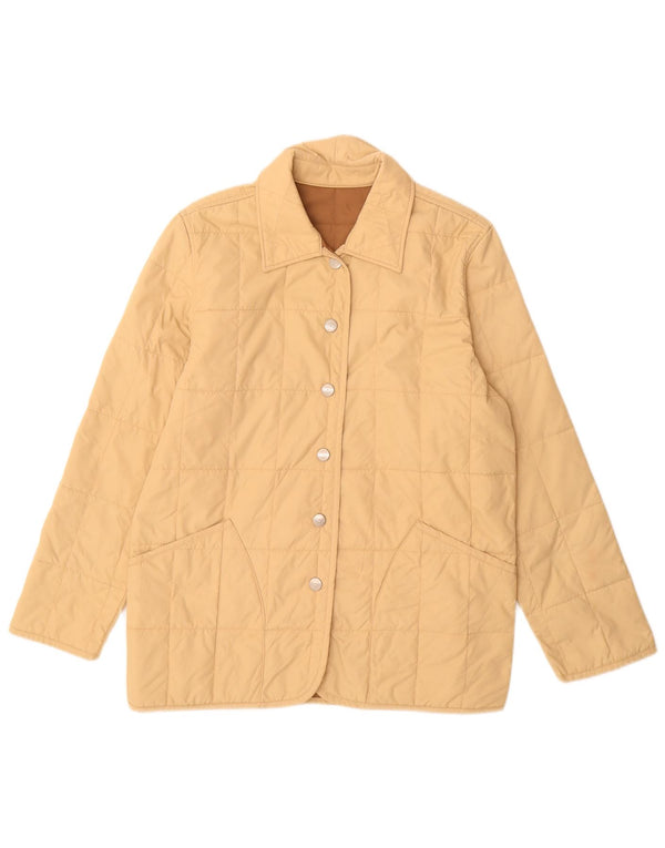 Slam Chaqueta Acolchada Reversible para Mujer UK 44 Medium Beige Nylon