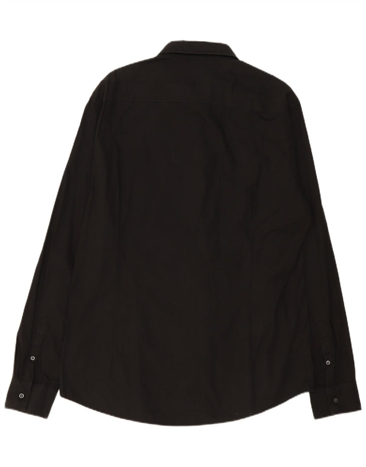 Iceberg Camisa gráfica para hombre 4XL Algodón negro