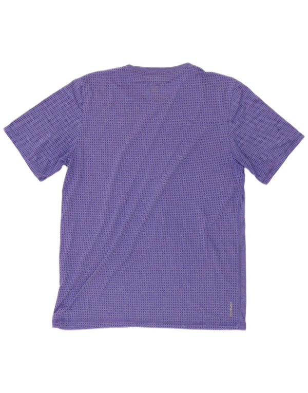 Adidas Mens Climacool Camiseta Top Grande Púrpura Poliéster