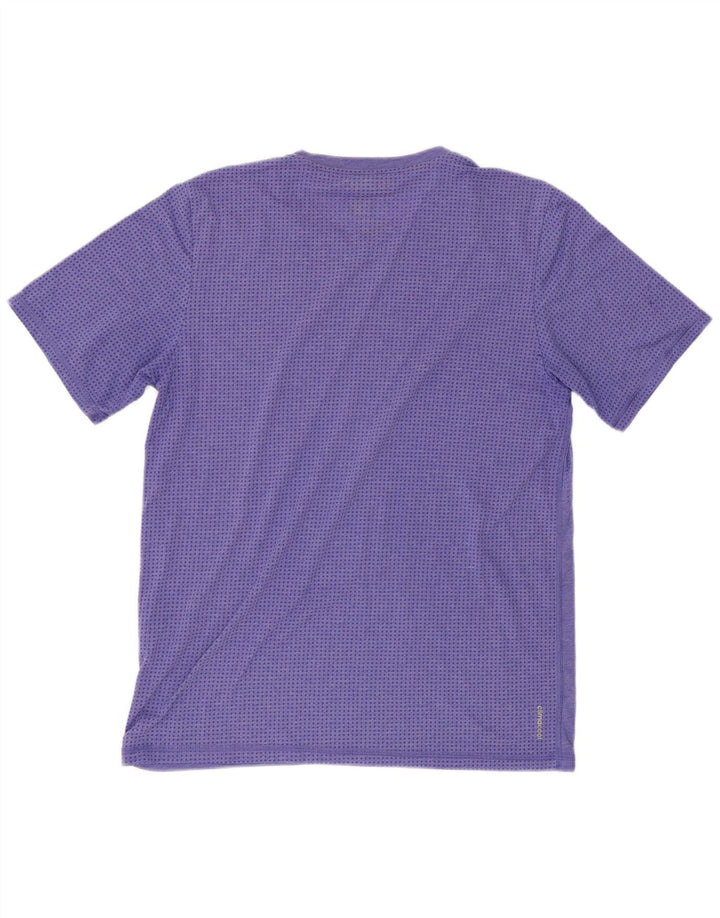 Adidas Mens Climacool Camiseta Top Grande Púrpura Poliéster
