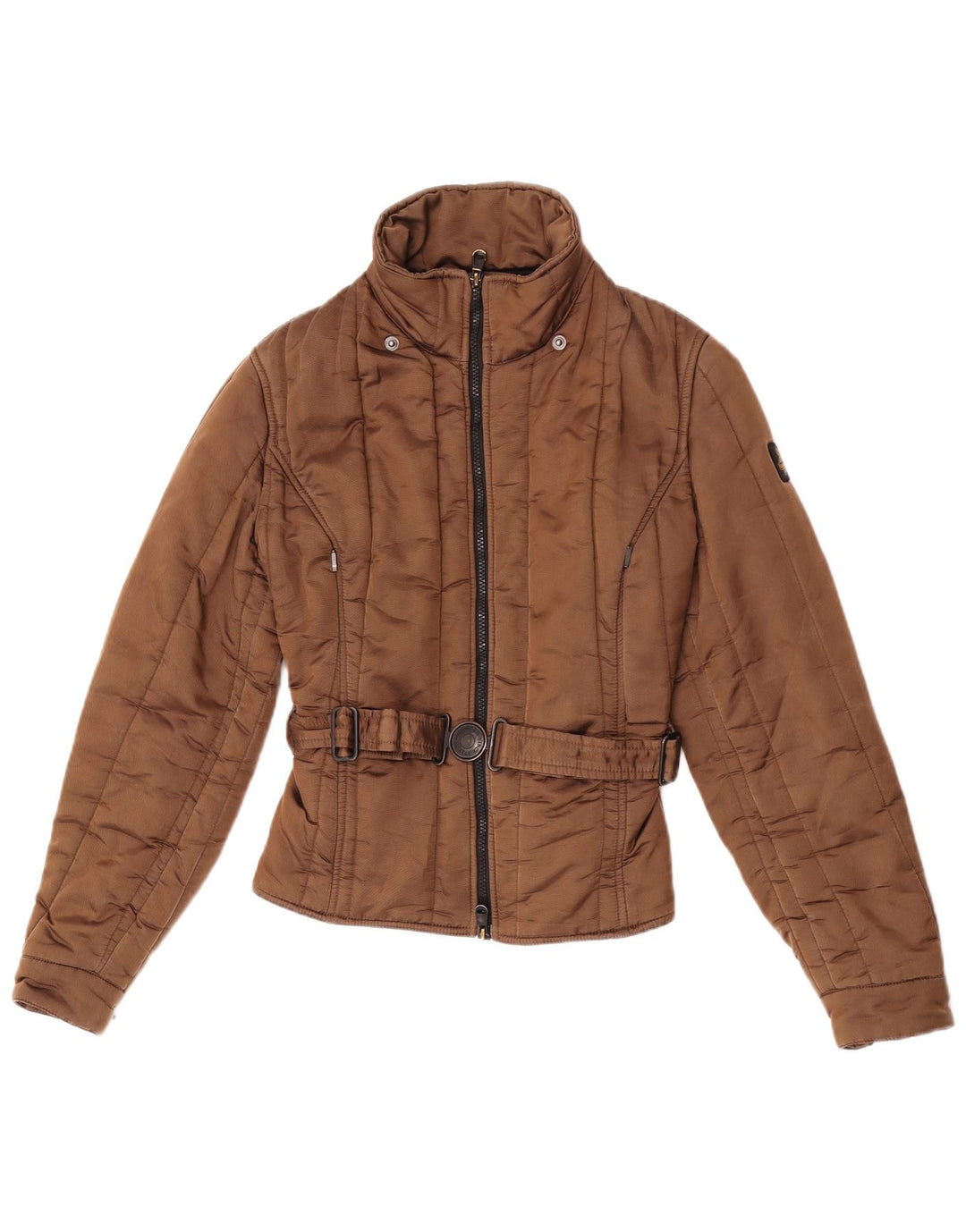 Refrigiwear Chaqueta impermeable para mujer UK 40 Poliamida marrón medio