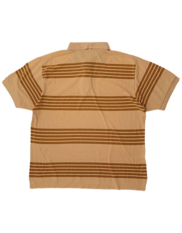 Champion Polo Para Hombre Grande Beige A Rayas