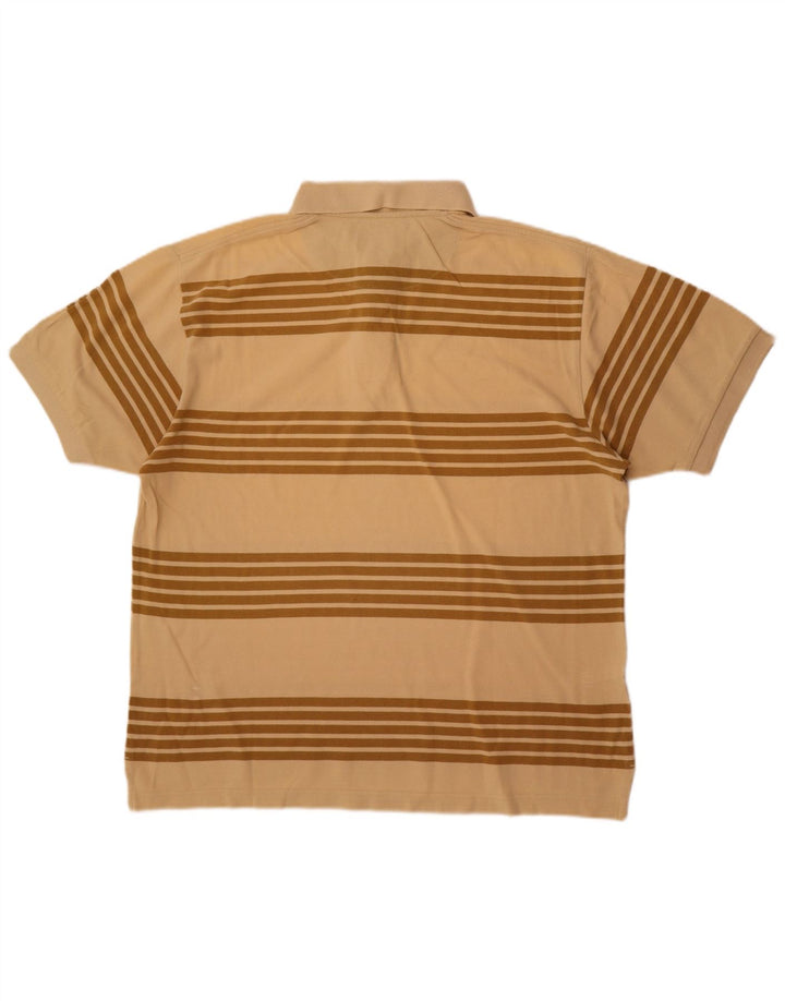 Champion Polo Para Hombre Grande Beige A Rayas