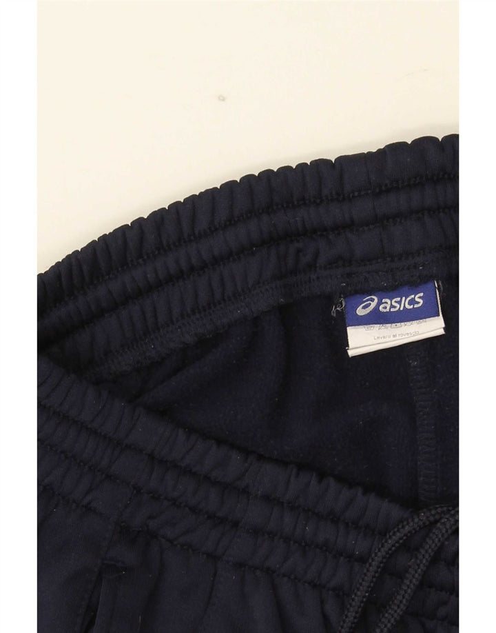 Asics Hombre Graphic Chándal Pantalones Joggers Medio Azul Marino Poliéster