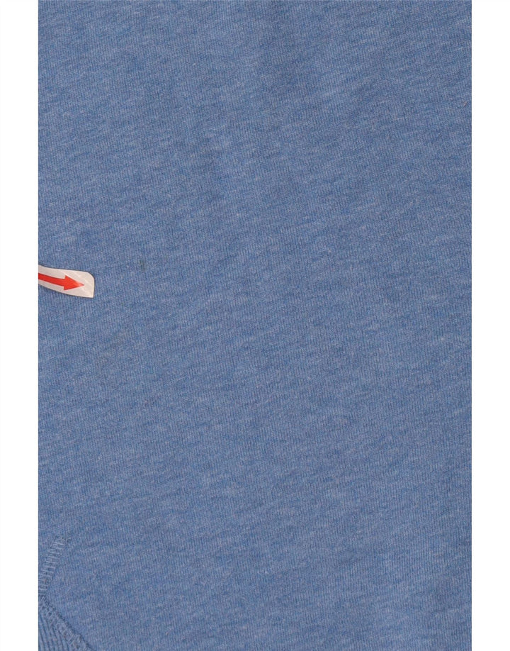 Crew Clothing - Sudadera para hombre, color azul medio, algodón