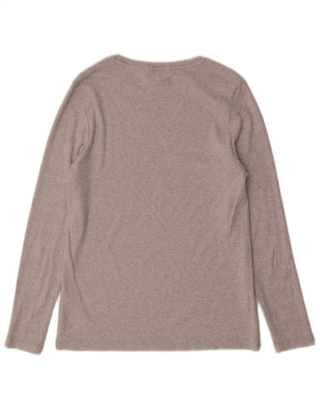 Marks & Spencer Top para mujer de manga larga UK 44 Algodón gris medio