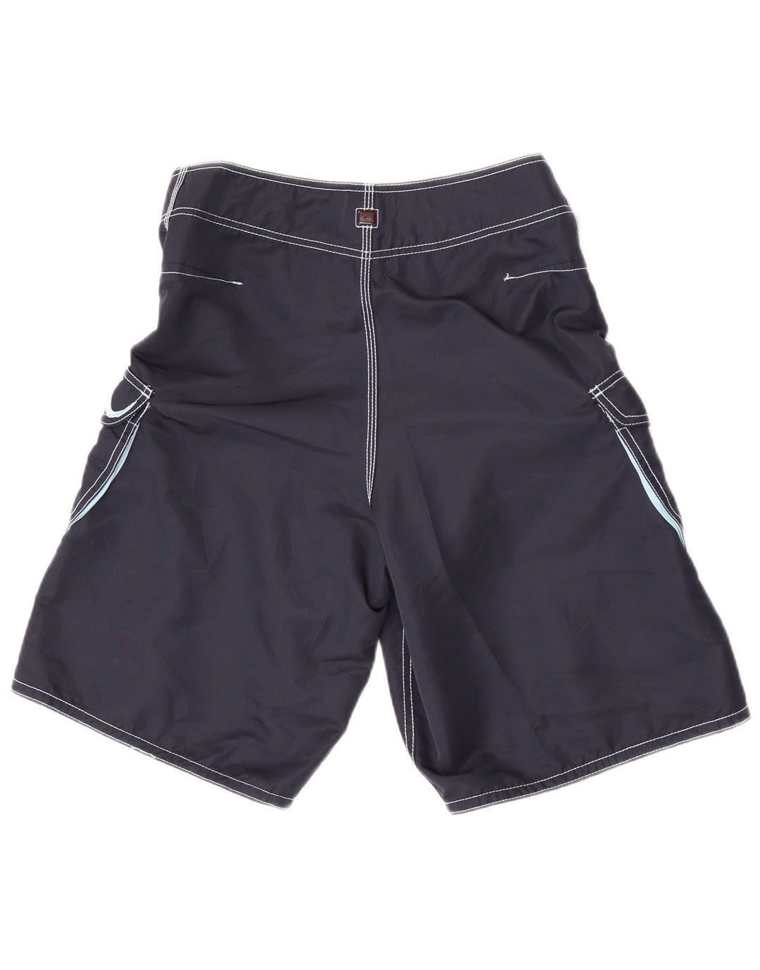Quiksilver Hombre Graphic Cargo Bañador Shorts Mediano Azul Marino Poliéster