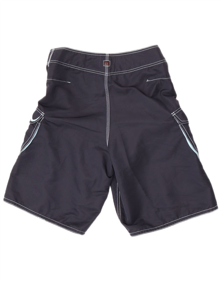 Quiksilver Hombre Graphic Cargo Bañador Shorts Mediano Azul Marino Poliéster