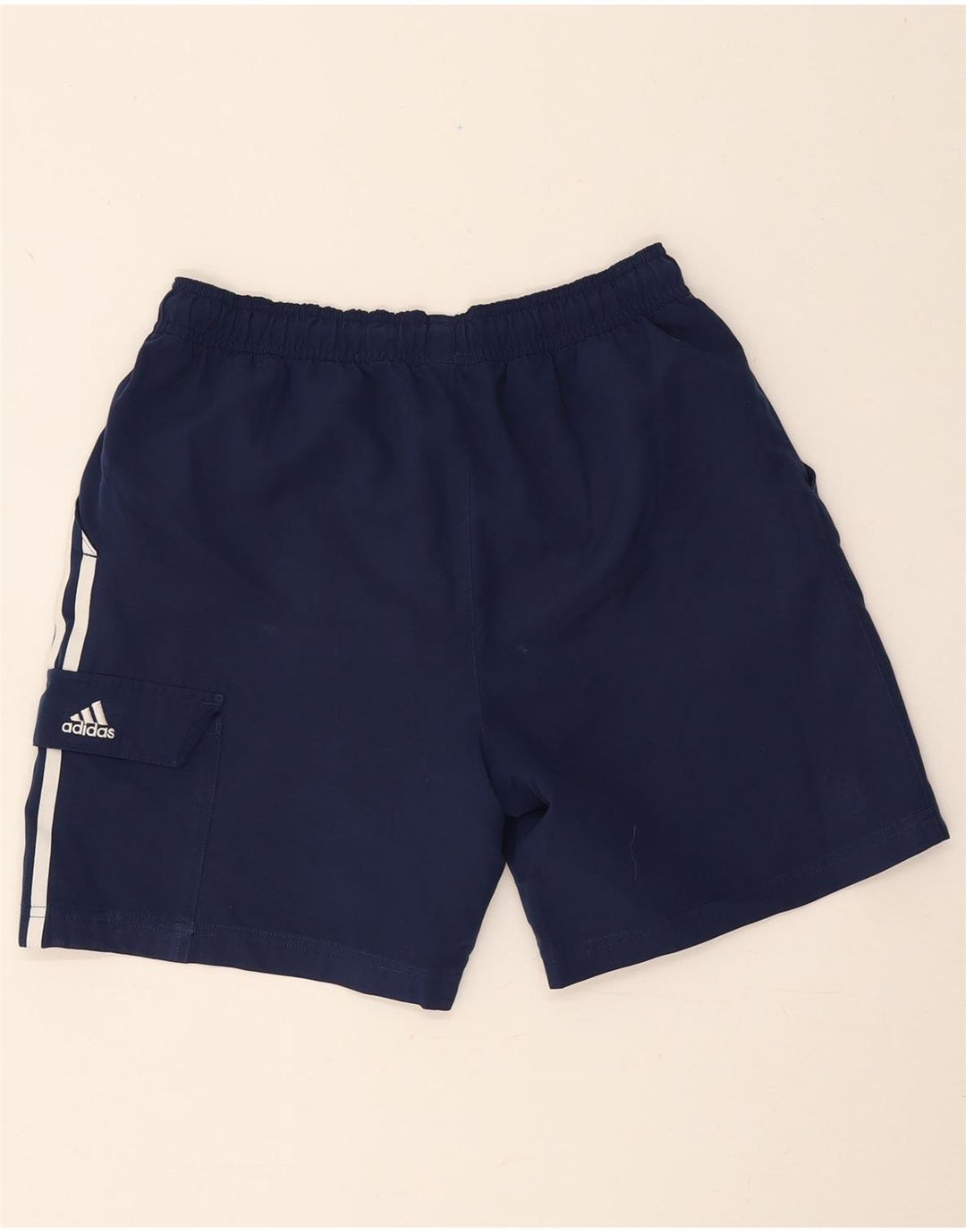 Adidas Pantalones cortos deportivos para hombre Small Azul marino Poliéster