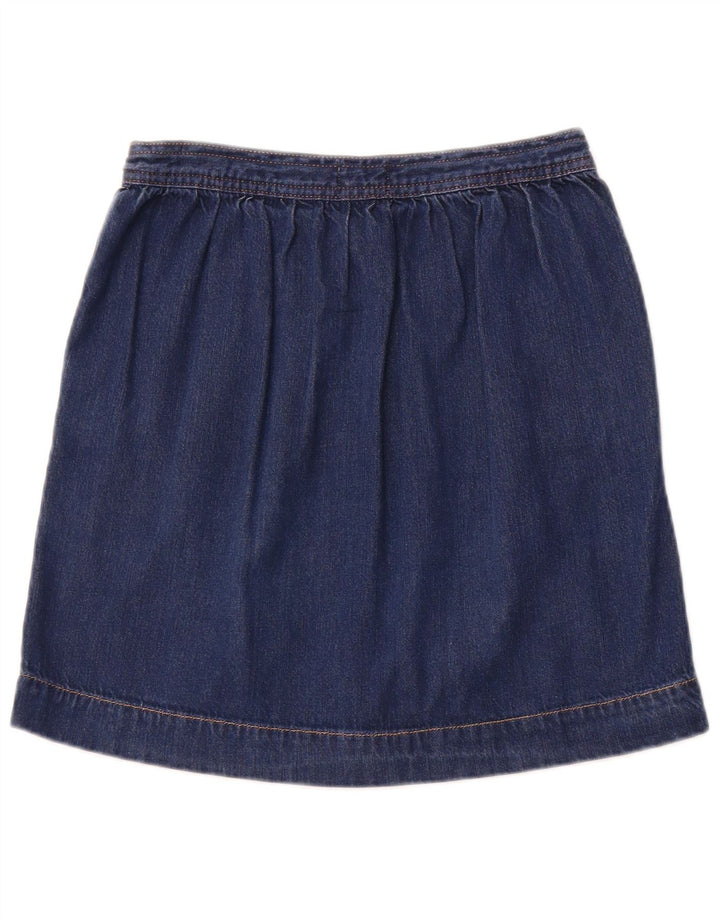 FRENCH CONNECTION Falda vaquera para mujer UK 10 Small W26 Azul