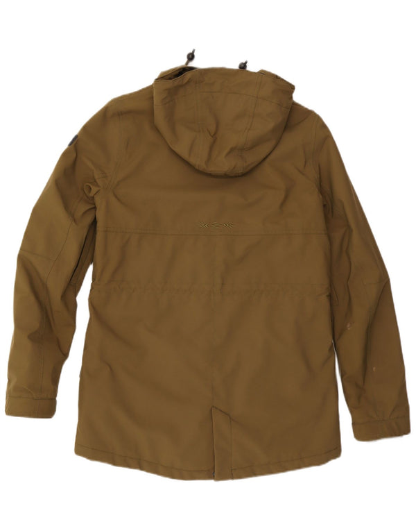 O'Neill Chaqueta Parka con Capucha para Mujer UK 44 Grande Poliéster Caqui