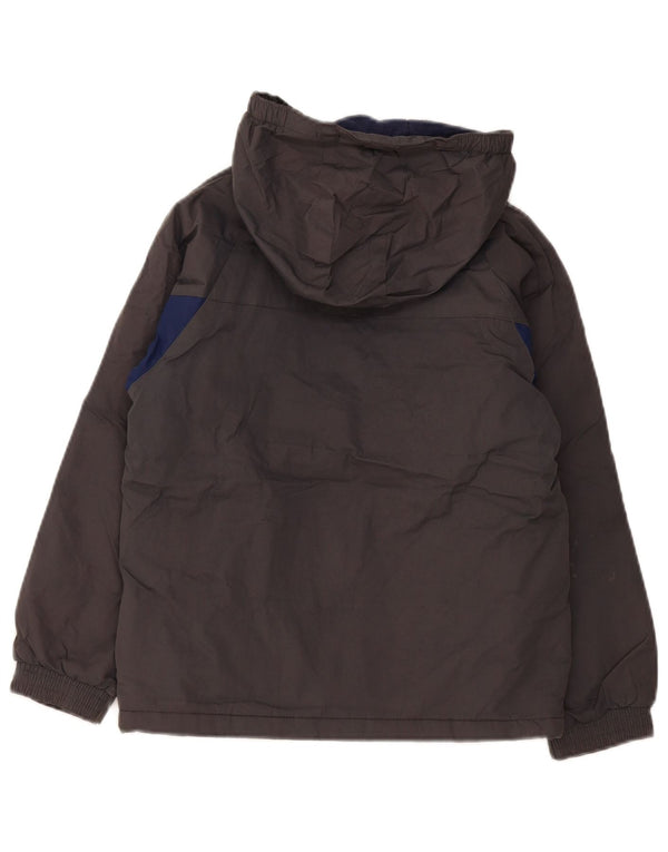 Mountain Warehouse Chaqueta cortavientos para niños de 9 a 10 años, color gris