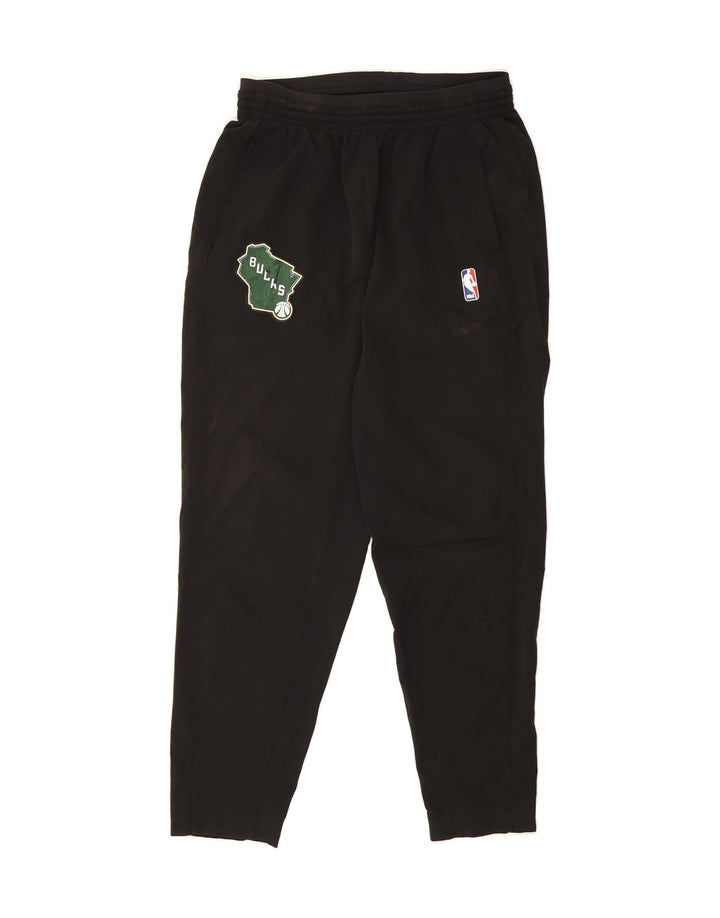NIKE Mens Bucks Tracksuit Trousers Joggers Large  Black Polyester Vintage Nike and Second-Hand Nike from Messina Hembry 