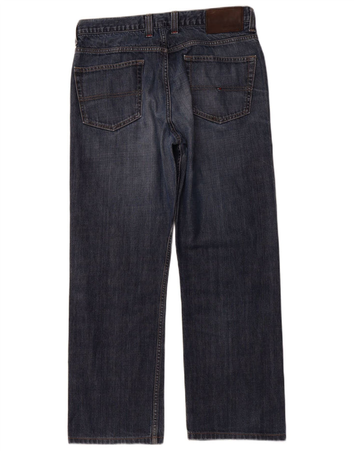 TOMMY HILFIGER Vaqueros rectos para hombre W34 L32 Algodón azul
