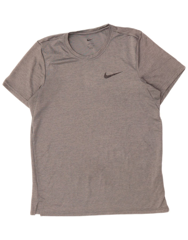 NIKE Camiseta Dri Fit para Hombre Top Small Gris Poliéster