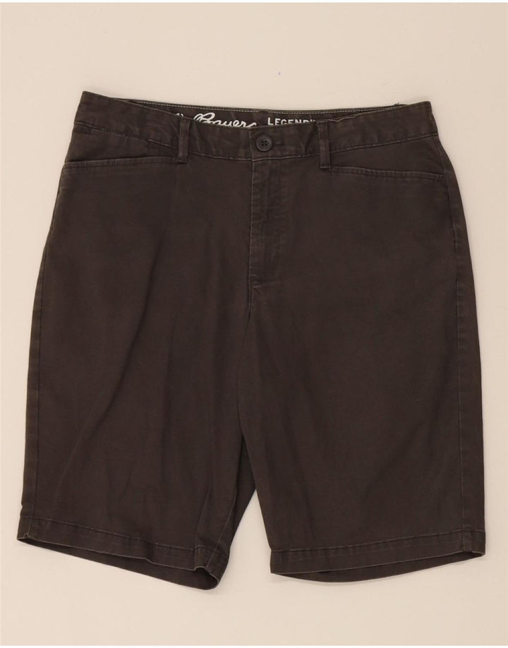 EDDIE BAUER Womens Casual Shorts US 10 Large W32  Grey Cotton Vintage Eddie Bauer and Second-Hand Eddie Bauer from Messina Hembry 