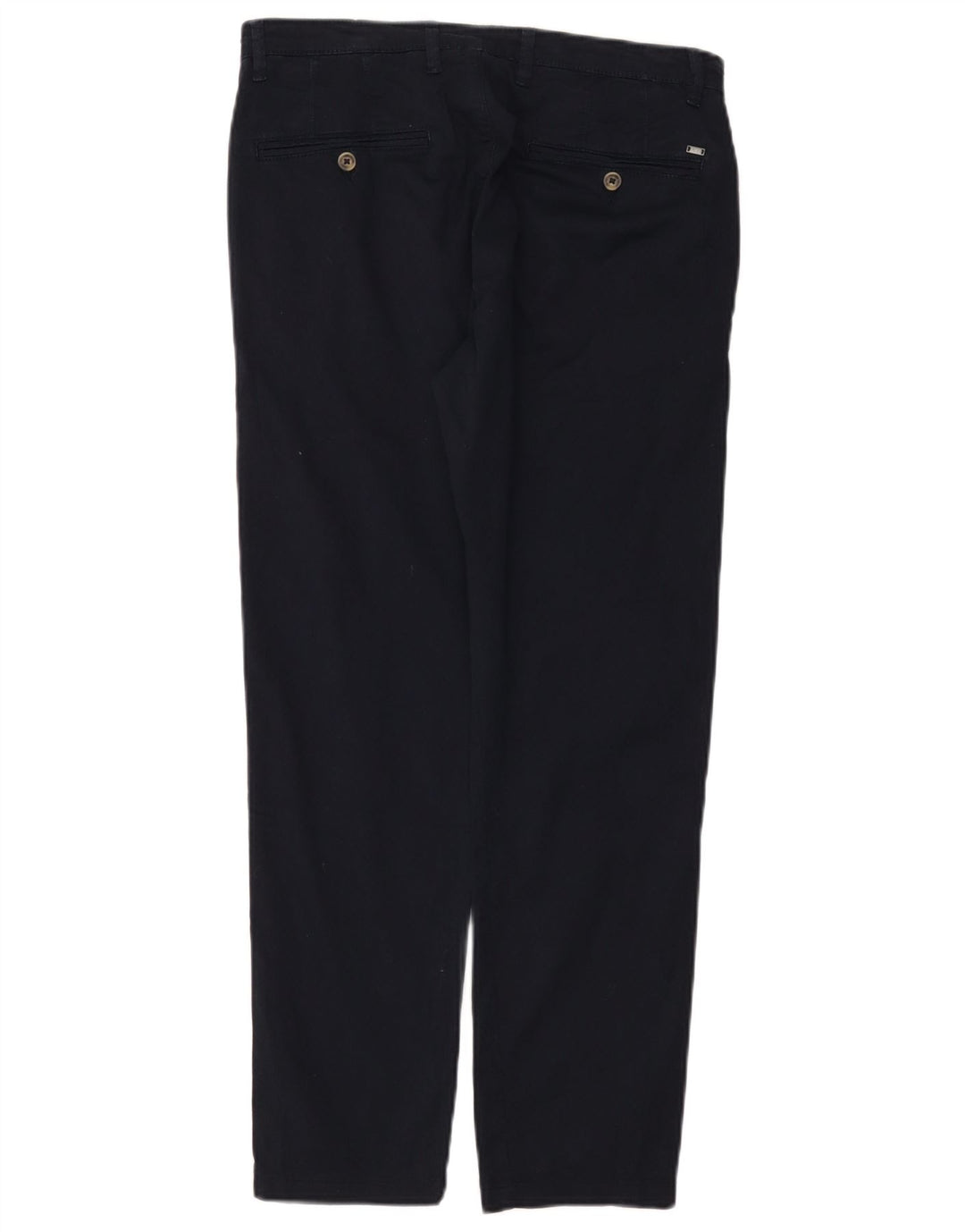 Liu Jo - Pantalón chino ajustado para hombre IT 48 Medium W30 L28 Azul marino Algodón