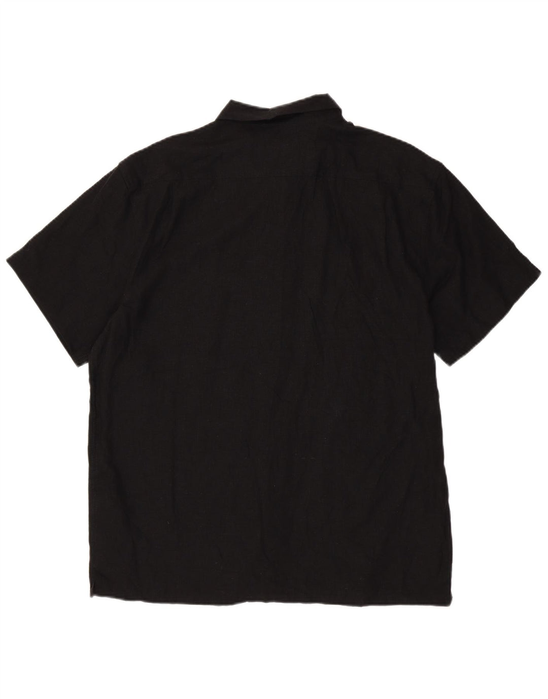 Camisa Billabong Hombre Manga Corta Grande Lino Negro