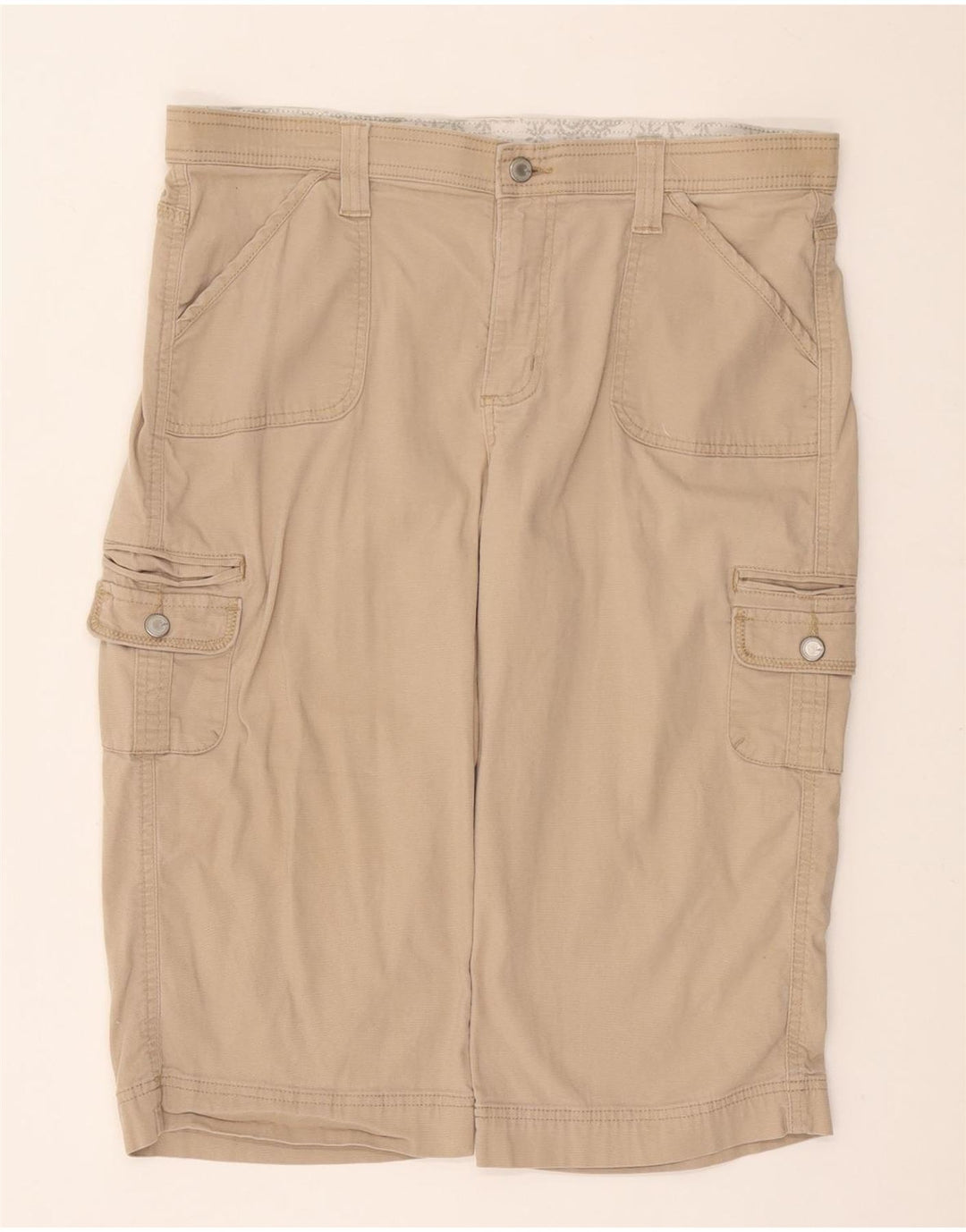 LEE Bermudas tipo cargo para hombre W36 Algodón beige grande