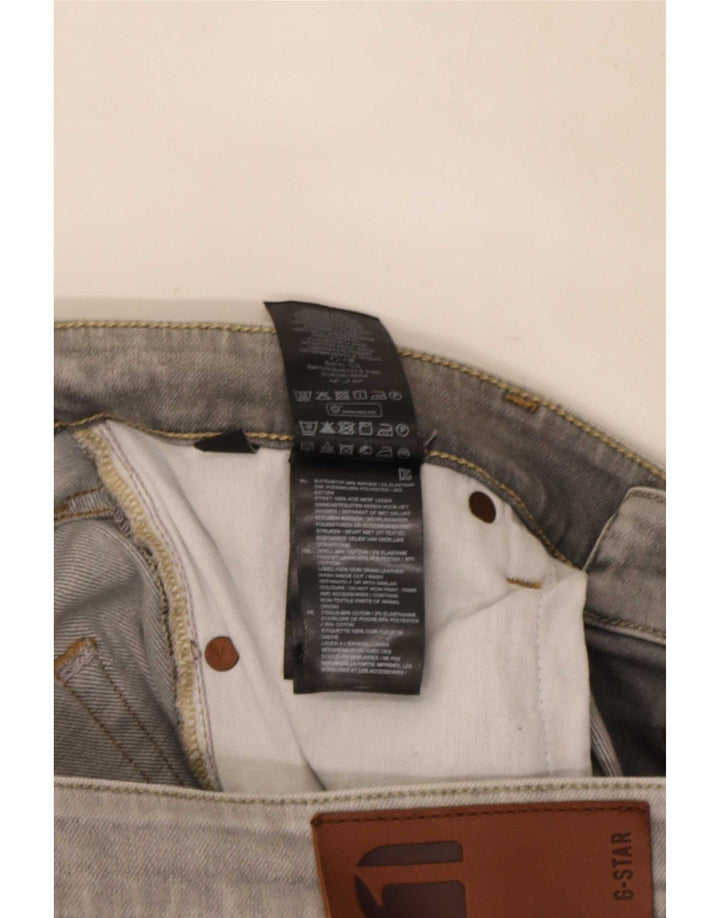 Vaqueros G-Star Hombre 3301 Slim W36 L30 Algodón Gris