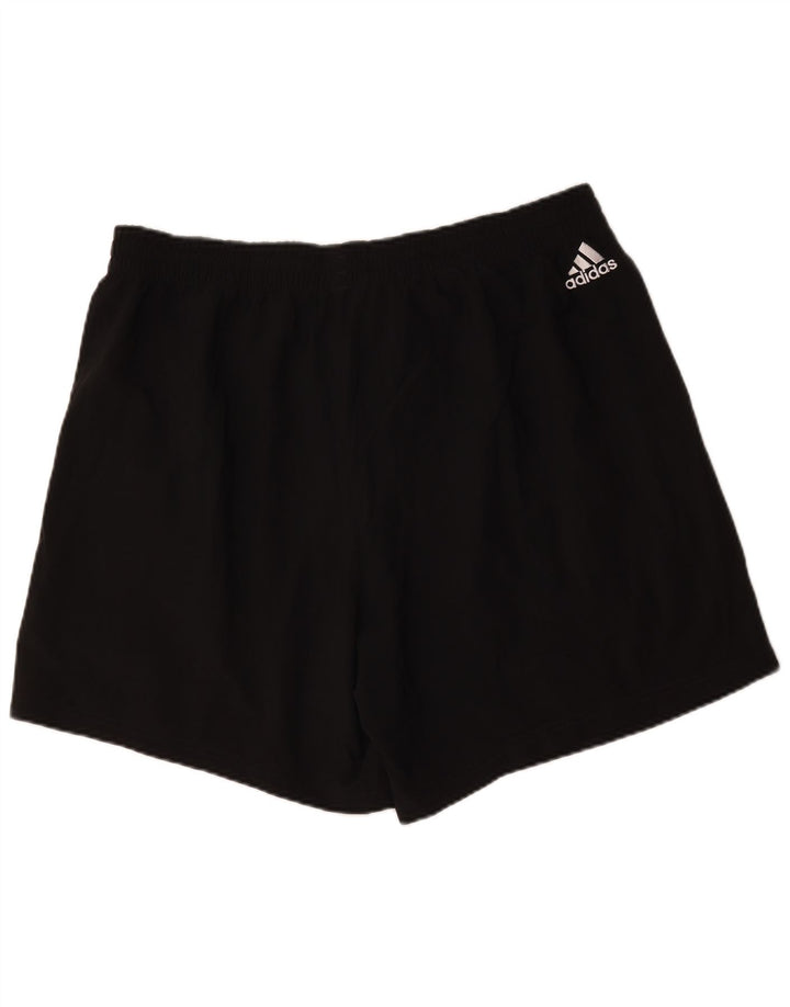 Adidas Pantalones cortos deportivos gráficos para hombre 2XL Poliéster negro