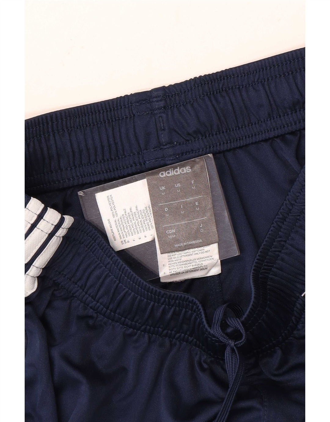 Adidas Mens Climalite Sport Shorts Medio Azul Marino Poliéster