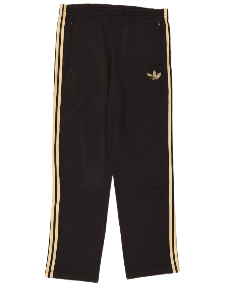 Pantalón De Chándal Adidas Hombre Mediano Negro Colorblock Poliéster