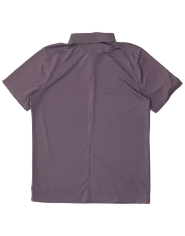 Nike Polo Dri Fit para hombre, talla grande, gris