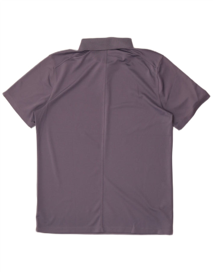 Nike Polo Dri Fit para hombre, talla grande, gris